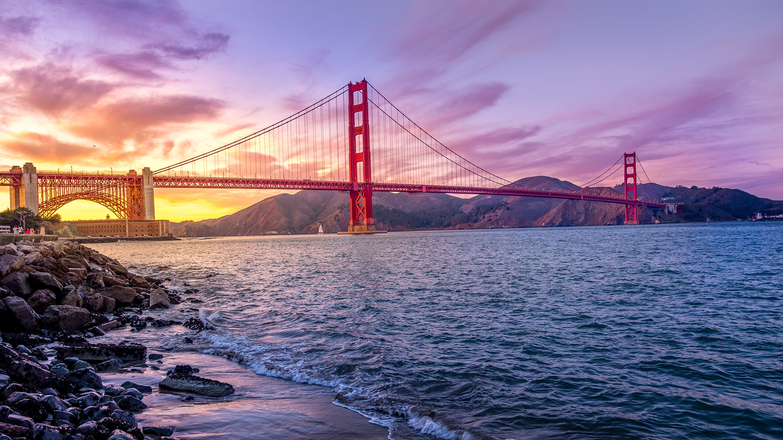 Golden Gate Bridge and San Francisco Bay