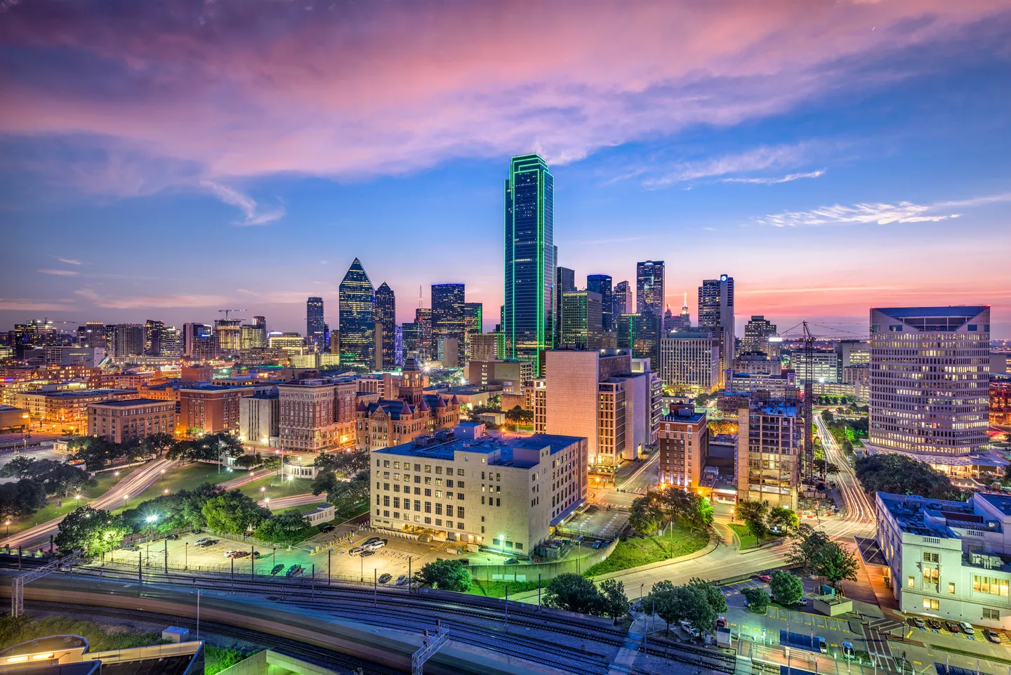 Dallas skyline