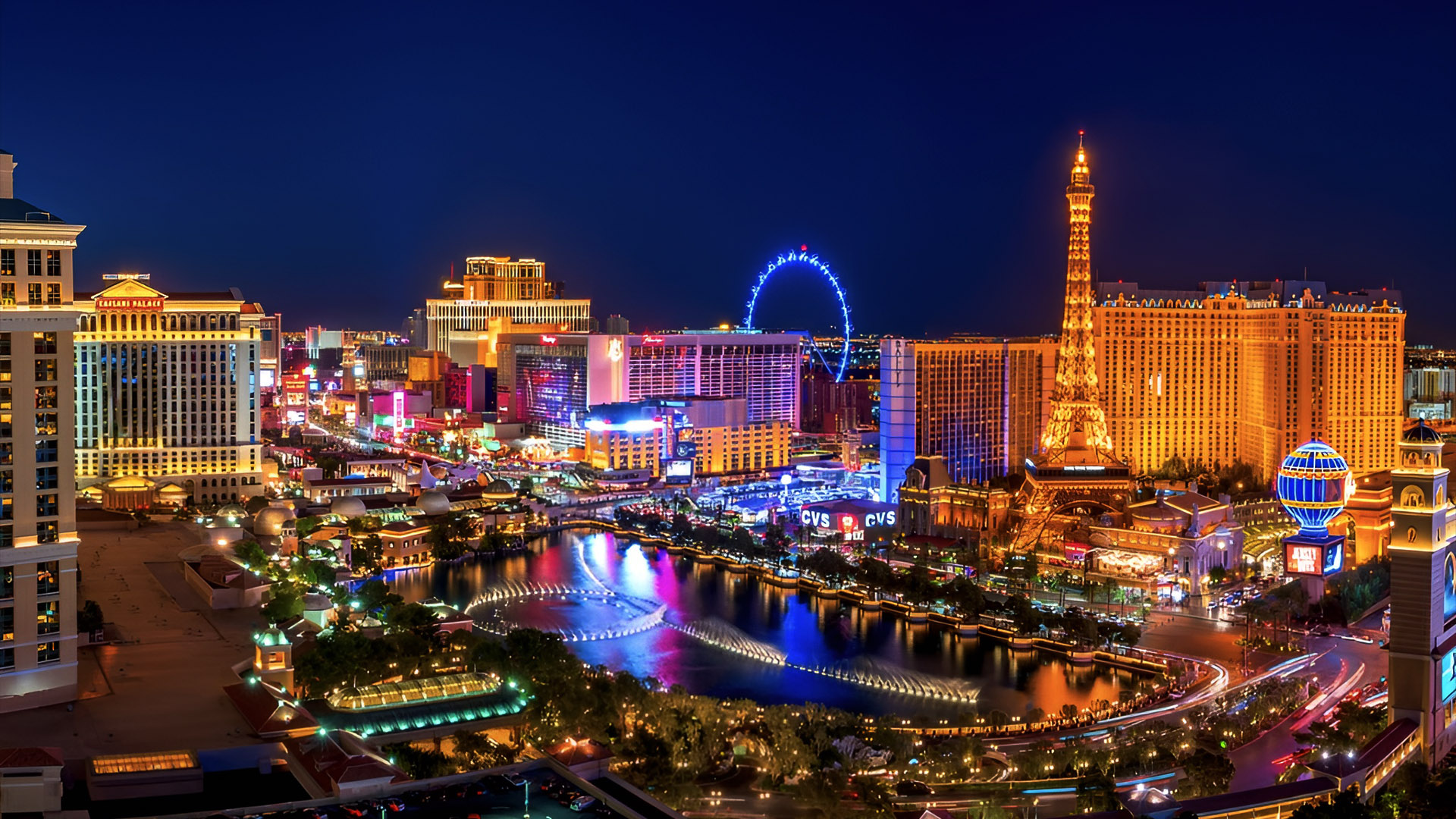 Las Vegas Strip skyline
